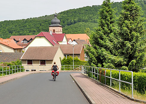 
Werratalradweg: Zur historischen Mitte in Dorndorf