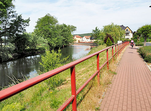 
Radweg nach Tiefenort