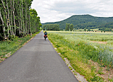 Radweg beim Bahnhof