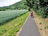 Radweg nach Kleinvach