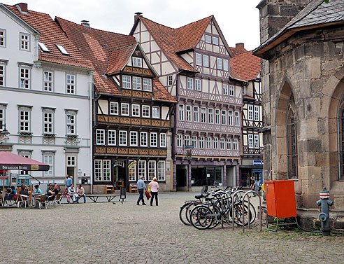 Viel Fachwerk in Hann. Münden