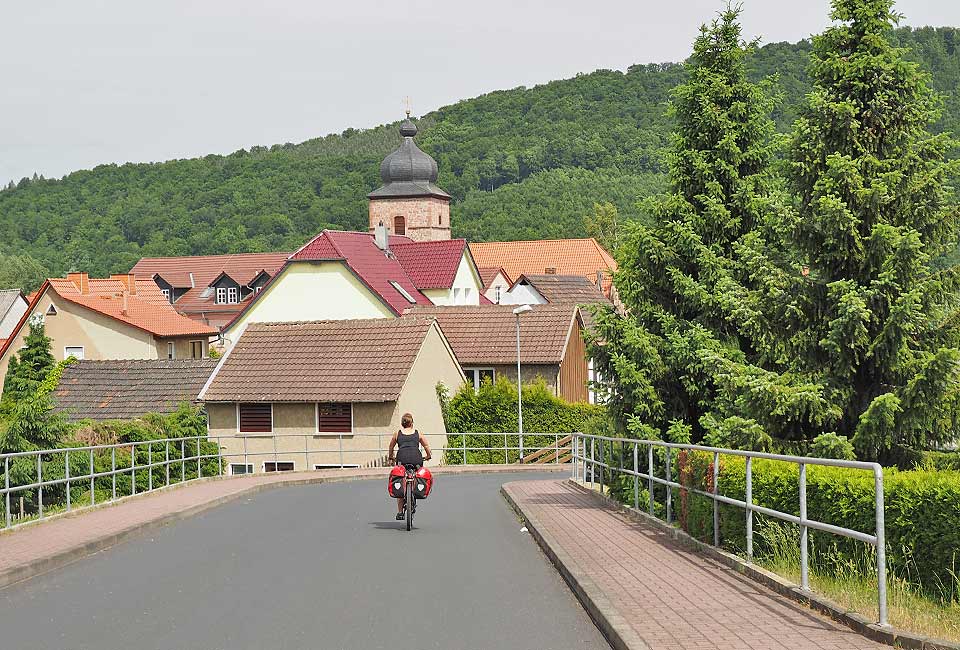 Zur historischen Mitte in Dorndorf