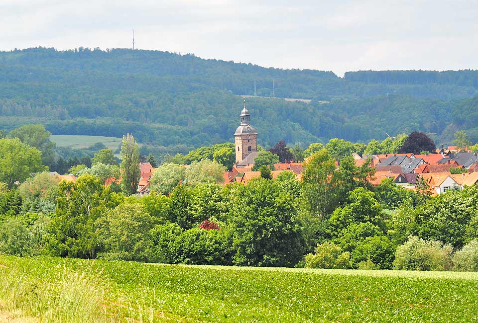 Blick auf Hedemünden