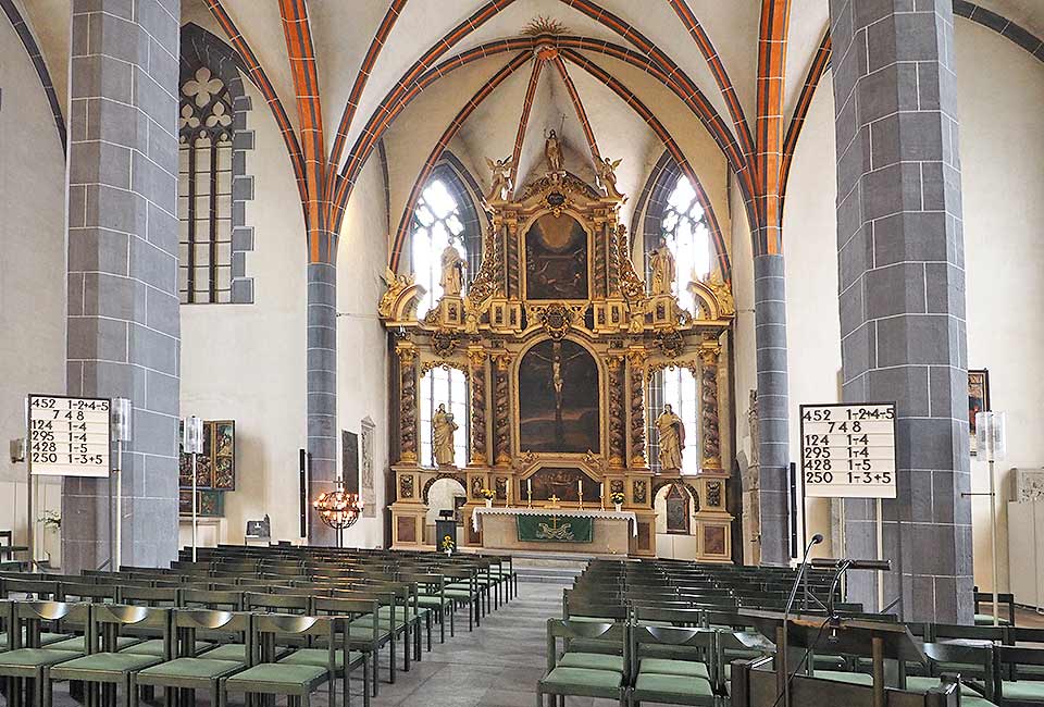 Blasiuskirche in der Stadtmitte