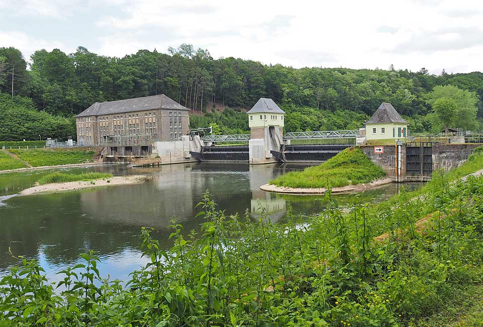 Stauwerk Letzter Heller bei Laubach