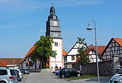 Kirchplatz in Breitungen