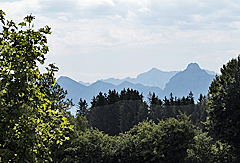 Aussicht nach Süden