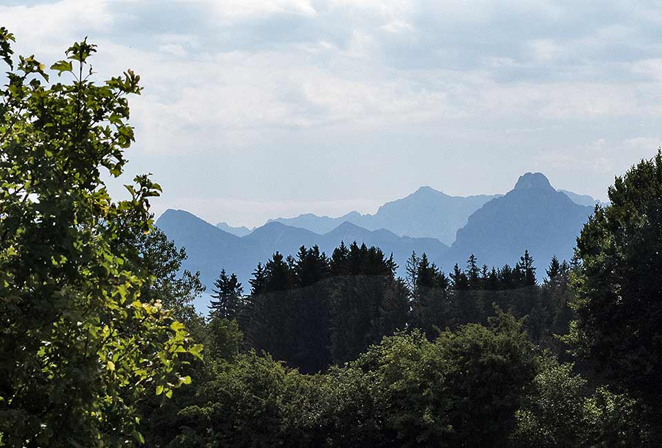 Aussicht nach Süden