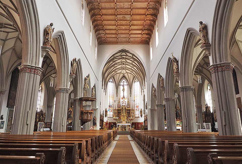 Kirchenschiff St.Martin Kaufbeuren