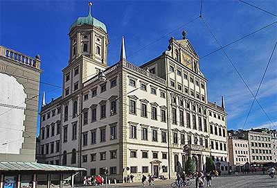 Marktplatz in Augsburg