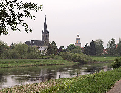 Rinteln kommt in Sicht