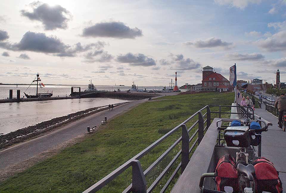 Wesermündung in die Nordsee