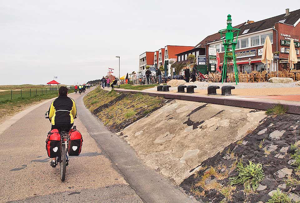 Am Strand in Sahlenburg