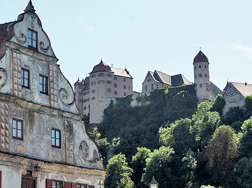 
Blick auf die taumhafte Harburg