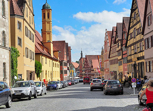 Dinkelsbühl beim ehemaligen Spital