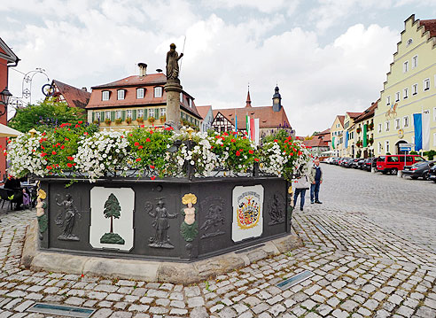 Marktplatz in Feuchtwangen