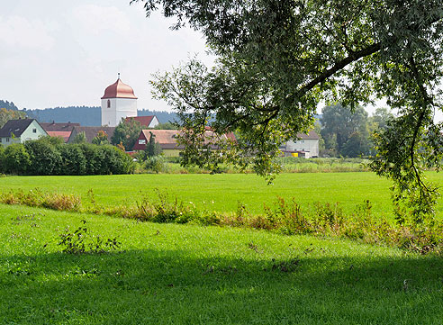 Blick auf Mosbach