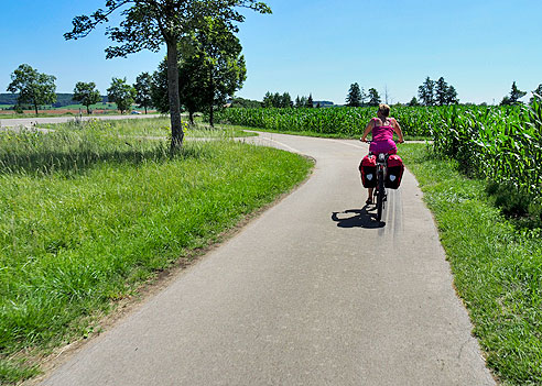 Schöner Radweg ab Auhausen