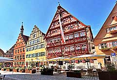 Fachwerkshäuser in Dinkelsbühl