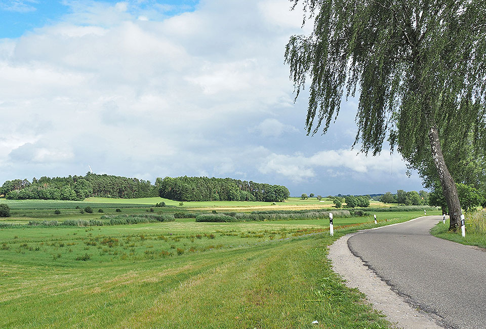 Radweg im Wörnitztal
