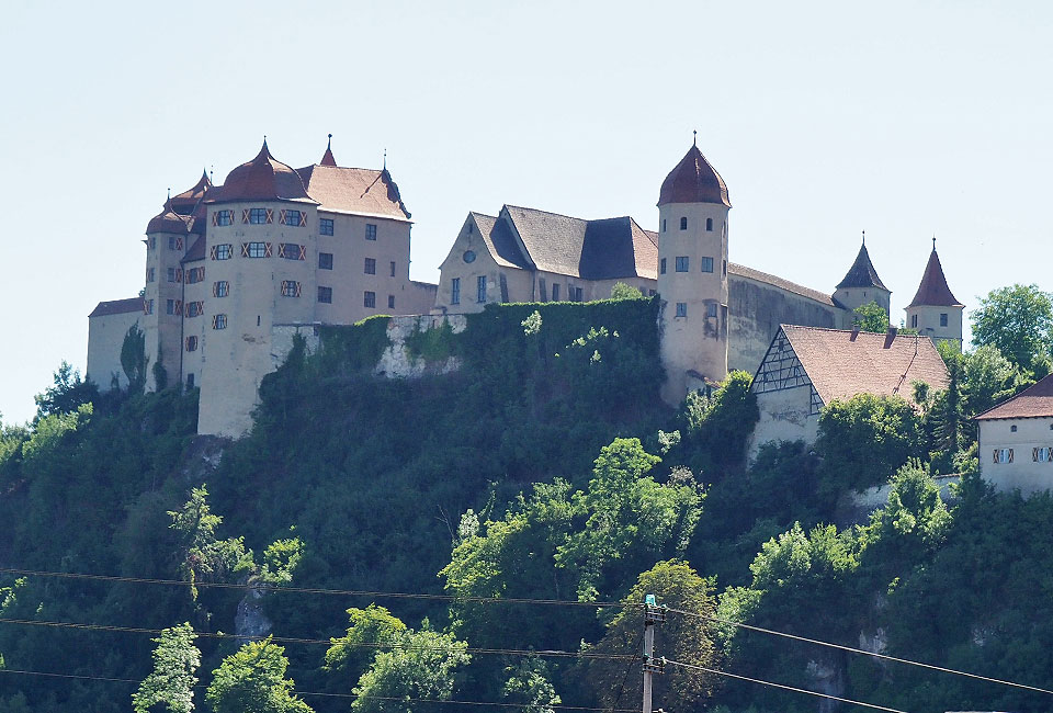 Die Burg Harburg