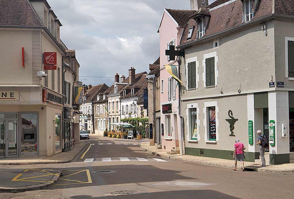 Prachtvolle Straßen in Dijon