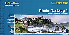 Radfüherer Rheinradweg Andermatt bis Basel