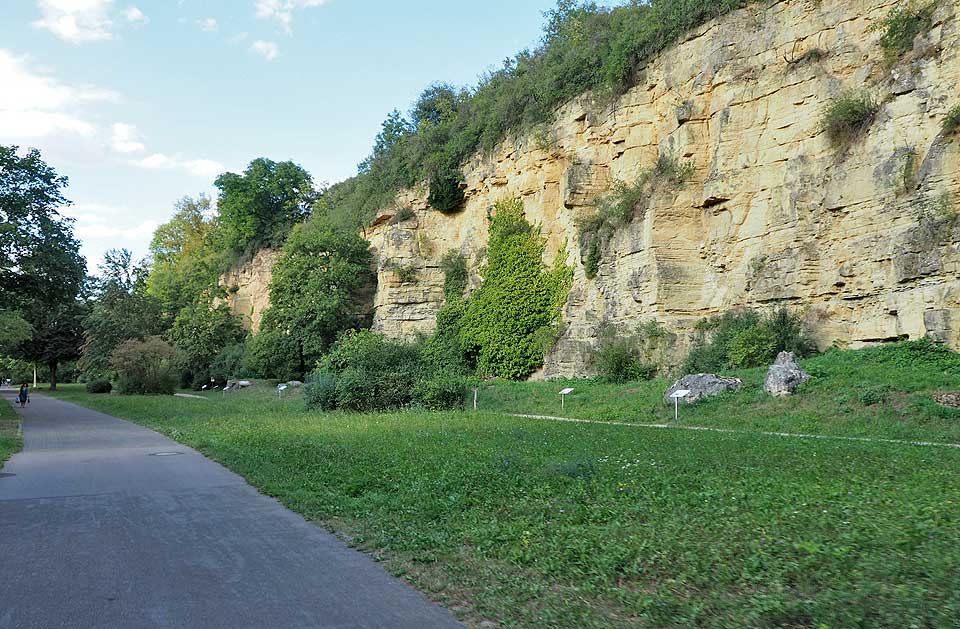 Felswände vor Bietigheim