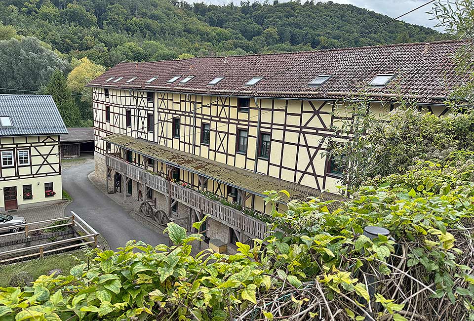 Mühle im Fachwerkstil