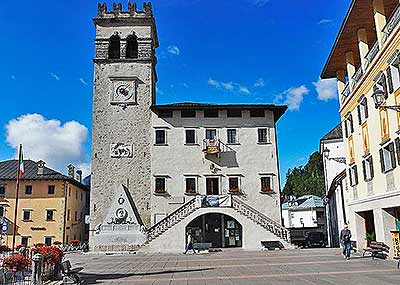 Zentrum von Pieve die Cadore