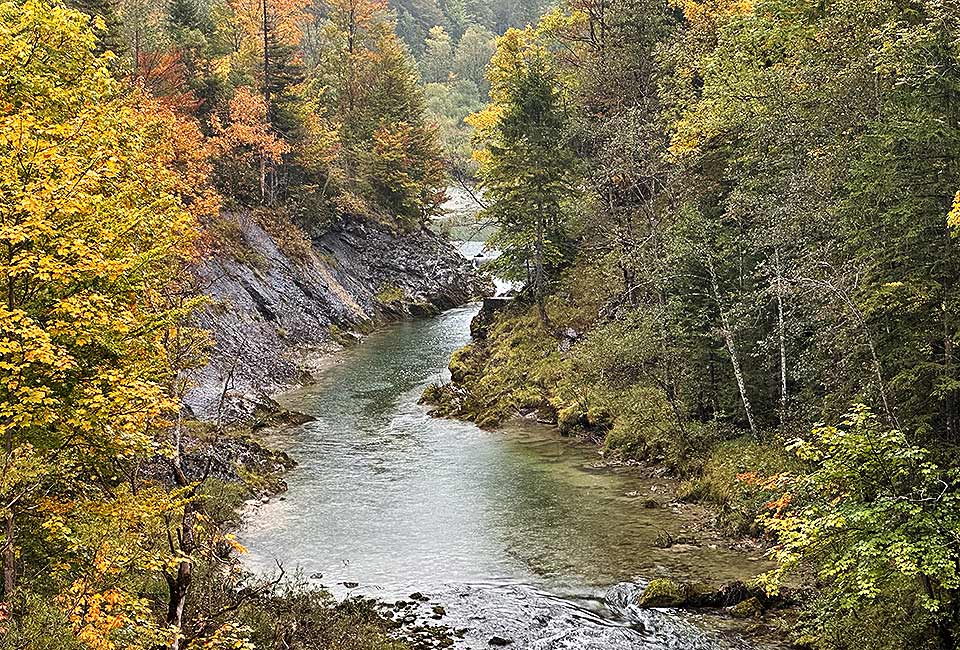 Flussbett der Walchen