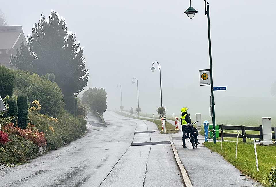 Im Nebel geht es weiter