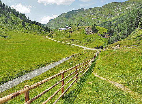 Aussicht von der Sticklerhütte