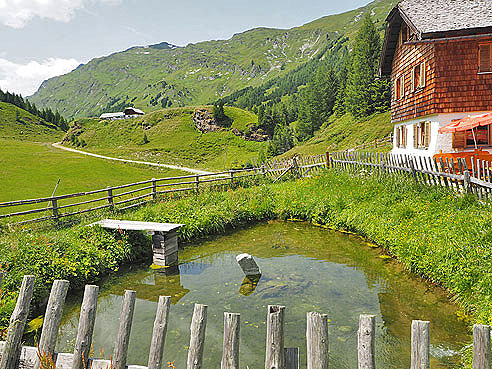 Aussicht von der Sticklerhütte