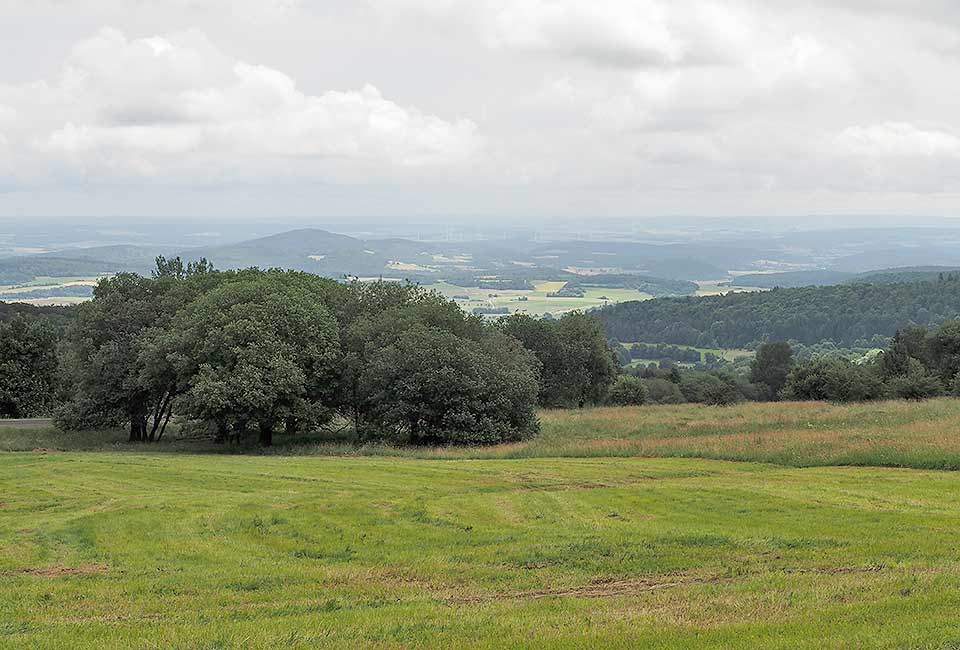 Aussicht nach Westen