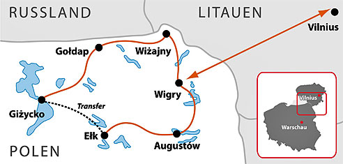 Karte Vilnius
