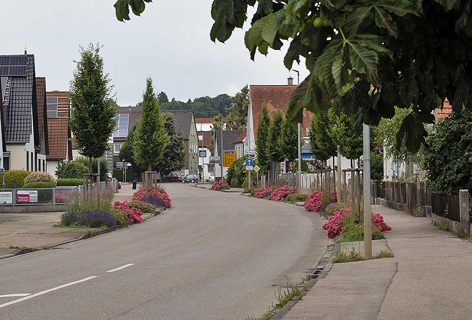 Radweg durch Niederstotzingen Radweg durch Niederstotzingen