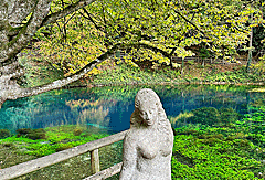 Blautopf mit Fee