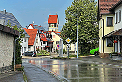 Blick in die Ortsmitte