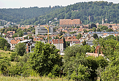 Blick auf Schwäbisch Gmünd