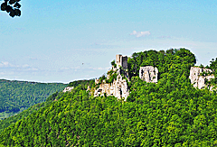 Blick auf Reussenstein