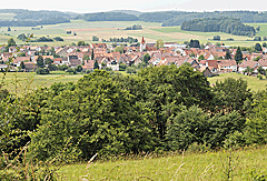 Blick auf Donnstetten