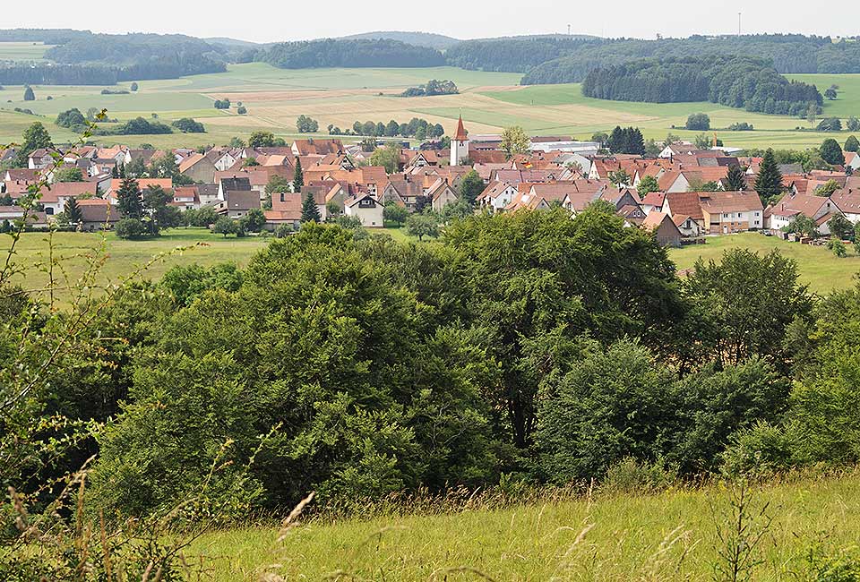 Blick auf Donnstetten Blick auf Donnstetten