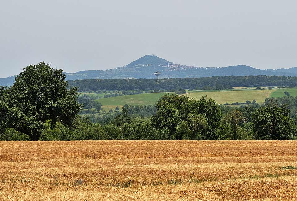 Blick auf der Hohenstaufen Blick auf der Hohenstaufen