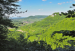 Blick auf Reussenstein